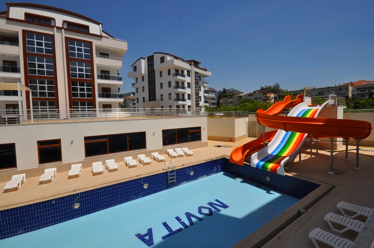 Novita Konakları - Alanya Oba'da Satılık Merkezi Konum Lüks Daireler